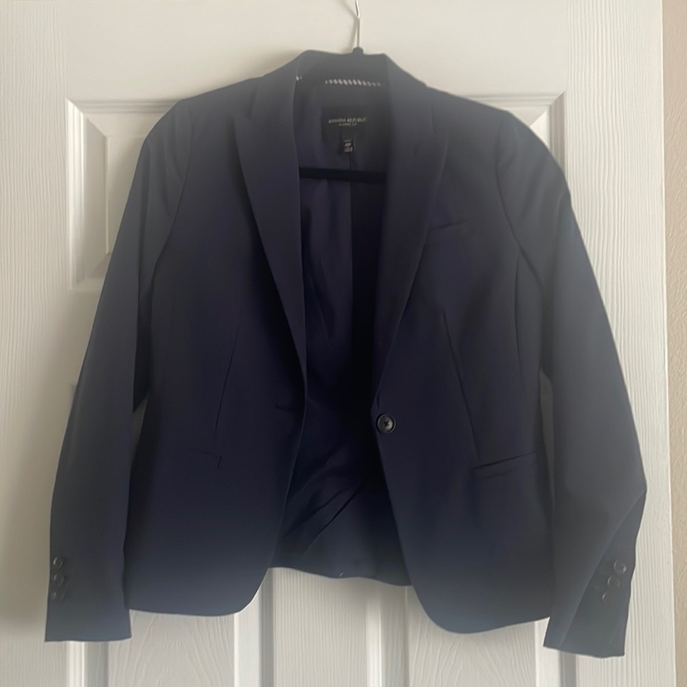 Banana republic blazer petite